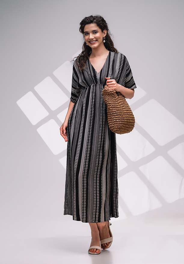 AVERY V NECK DRESS